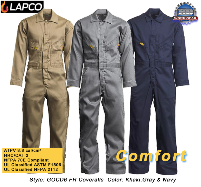 (image for) LAPCO FR Lightweight Deluxe Coverall Style: GOCD6